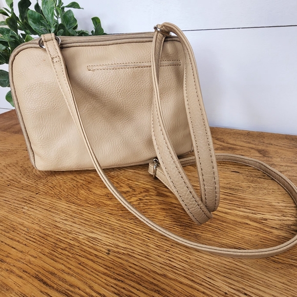 Multisac Zippy Triple Compartment Crossbody Bag - Picture 3 of 9